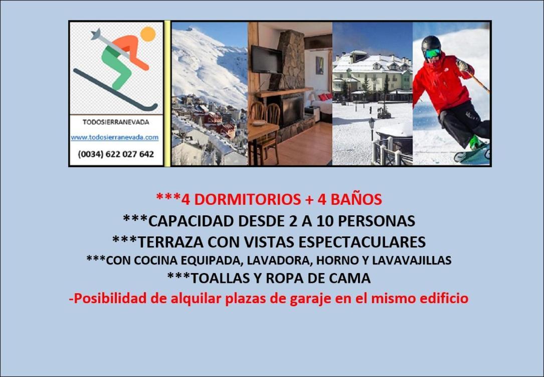 Todosierranevada - Duplex 4 Dormitorios - Vistas Espectaculares A La Montana Sierra Nevada Luaran gambar